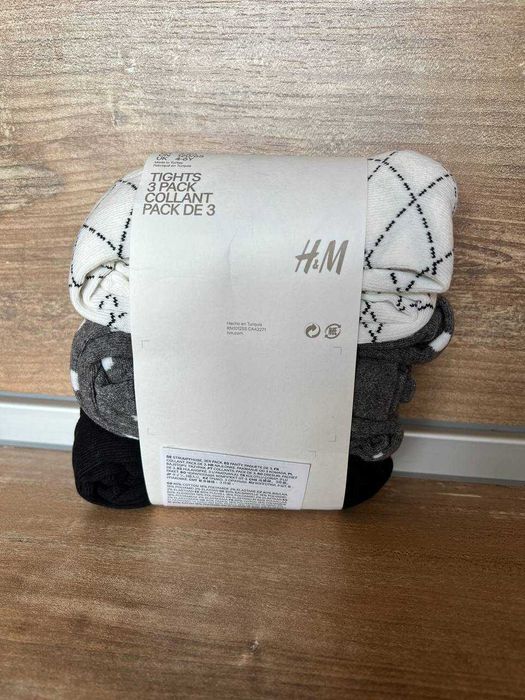 Дитячі колготки набір з 3-х пар HM розмір 4-6