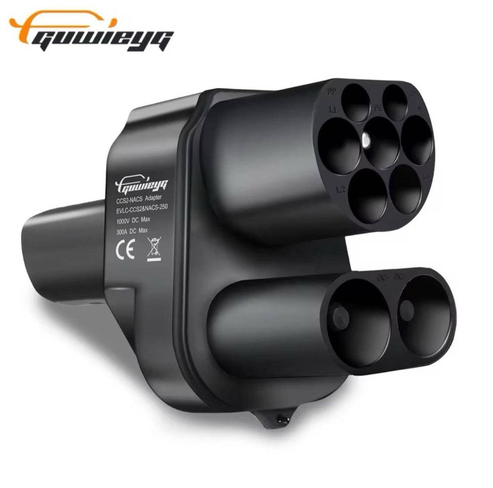 Перехідник,зарядний адаптер CCS2 Combo - Tesla DC Guwieyg