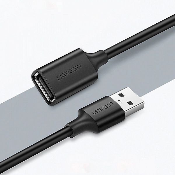 Ugreen kabel przedłużacz USB (męski) - USB (żeński) 2.0/480Mb/s 3m cza