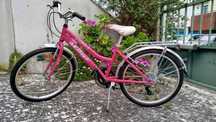 Bicicleta de menina júnior roda 24