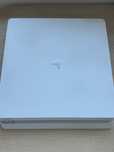 PS4 slim branca + comando e suporte