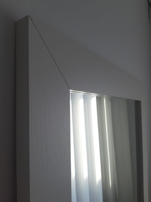 Espelho Branco Lacado