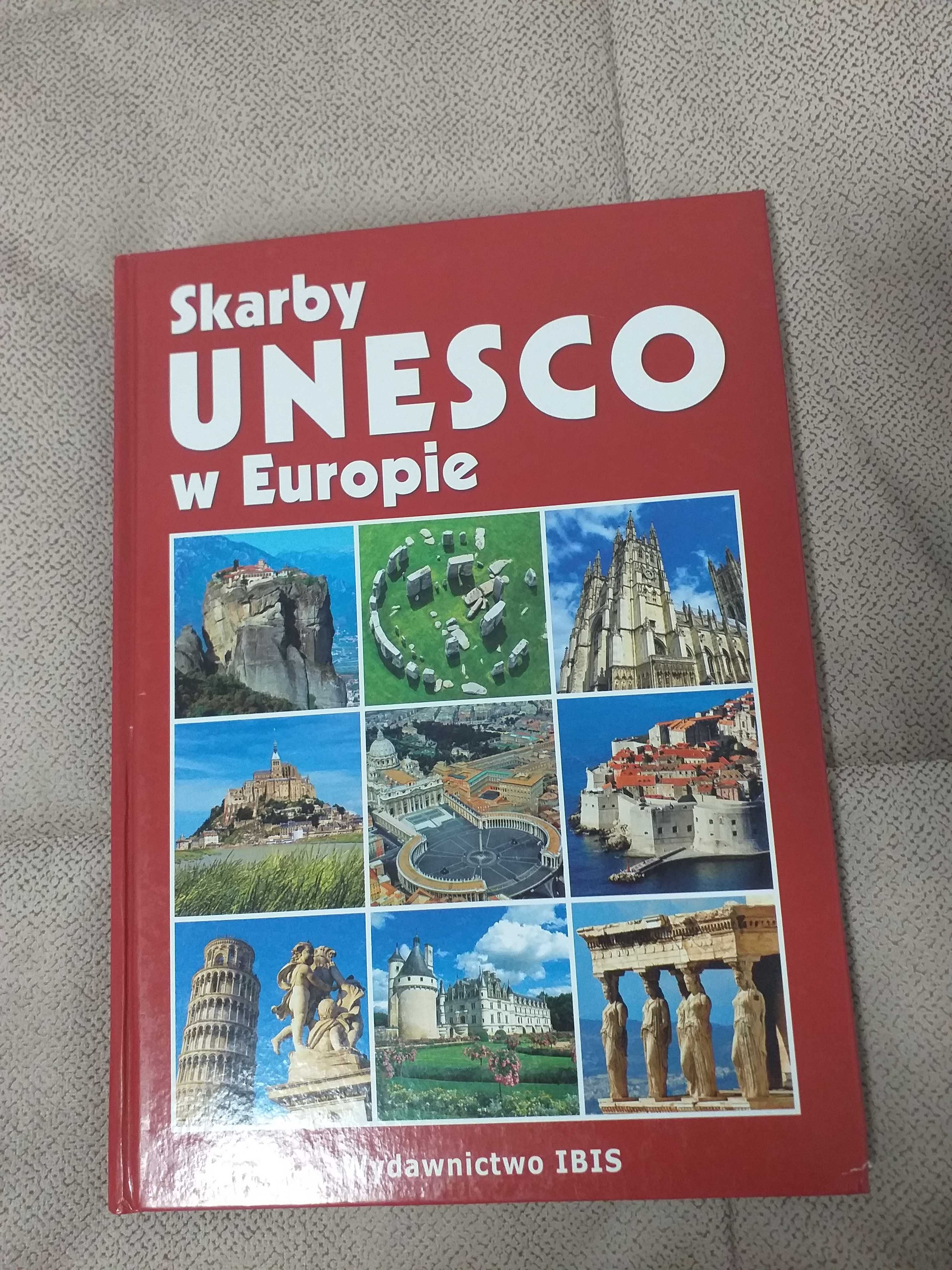 skarby UNESCO w Europie książka ilustrowana dla dzieci dla młodzieży