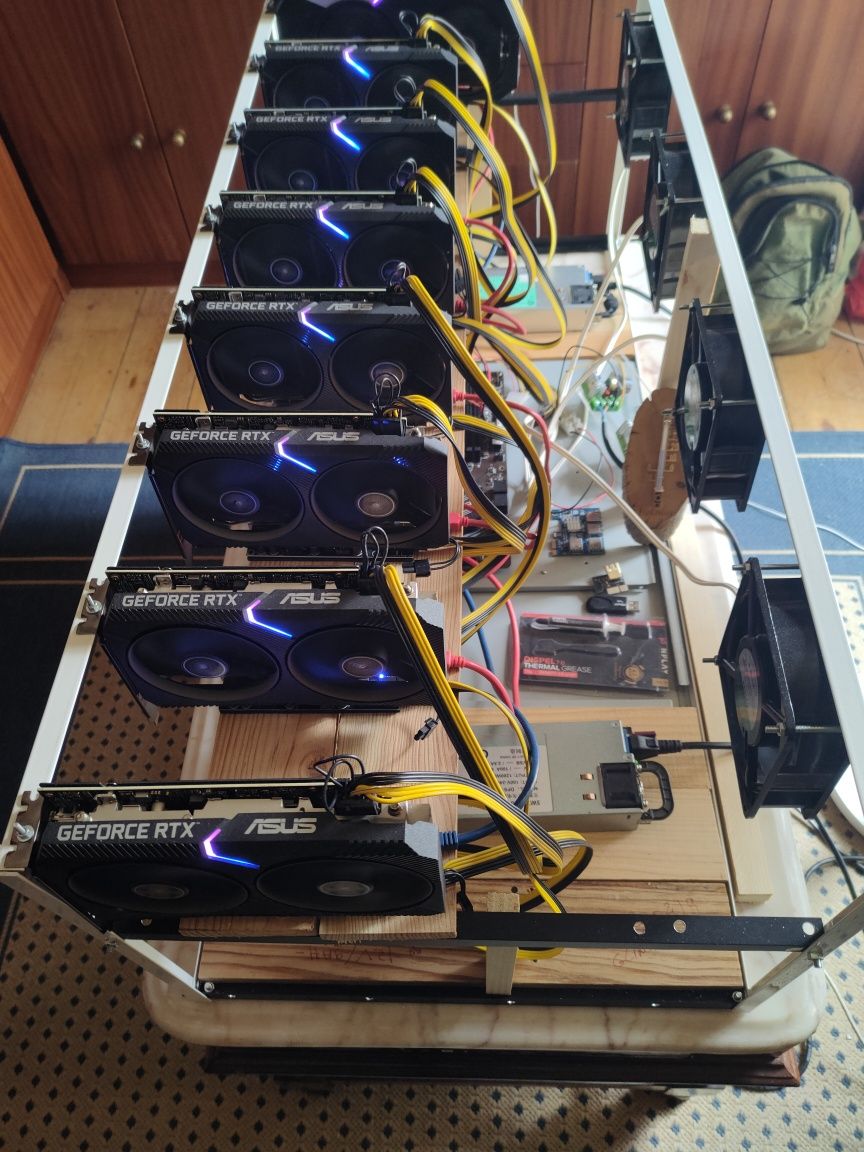 Rig mineração Asus 3060TI