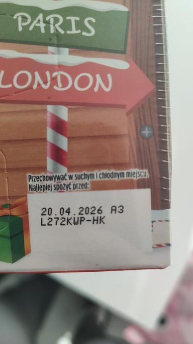 Kalendarz adwentowy Kinder