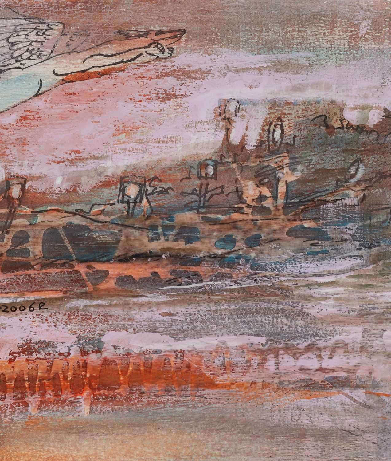 Andrzej Żurek - bez tytułu, 2006, akwarela, gwasz, tusz