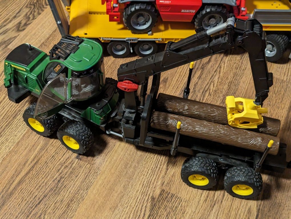 Іграшка Bruder игрушка брудер лісовоз лесовоз  John Deere