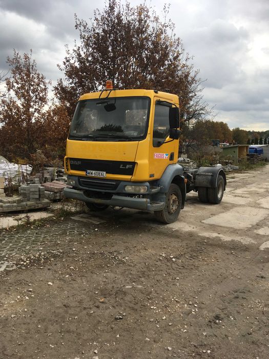 DAF LF 55 2001 r. podwozie pod wywrotkę , specjalny