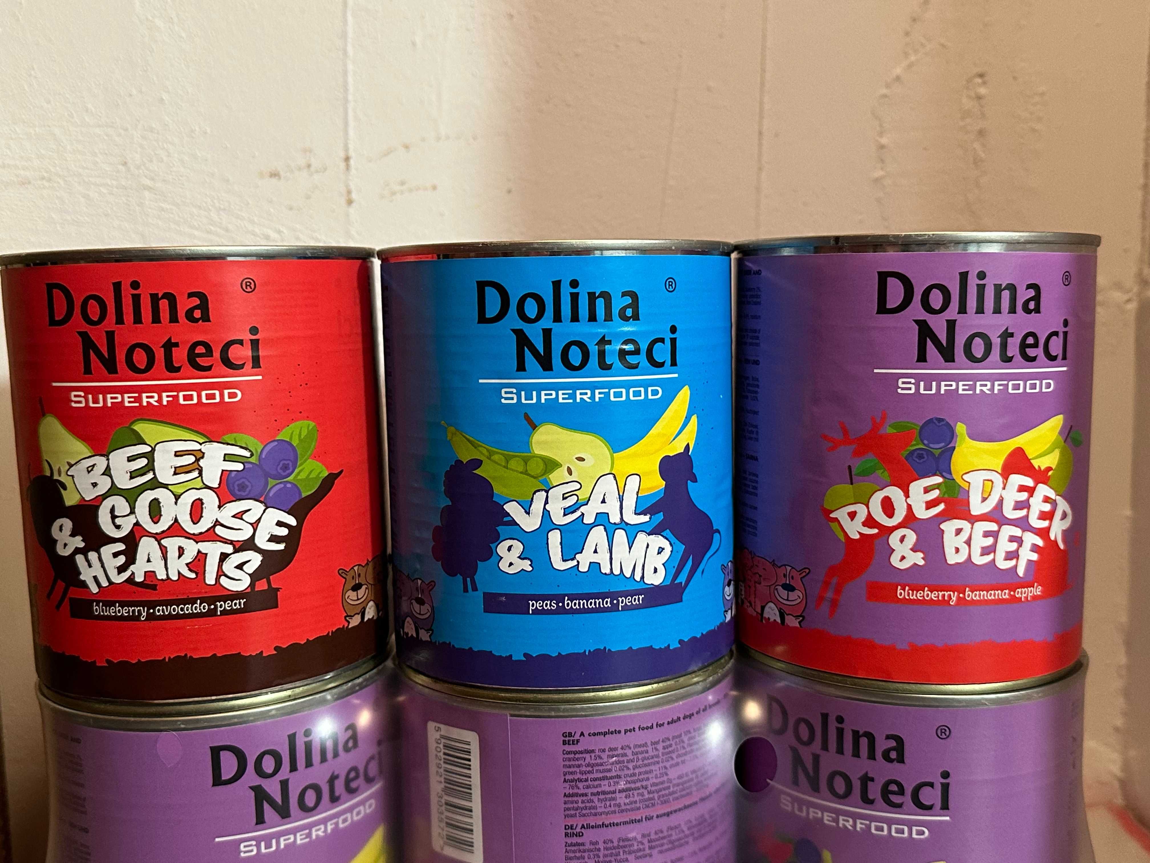 Dolina Noteci Superfood mokra karma psa MIX 800 gram x 6sztuk