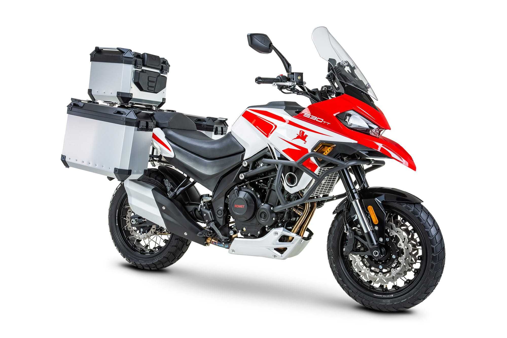 MOTOCYKL ROMET ADV 530 + KUFRY + Transport do 150km gratis