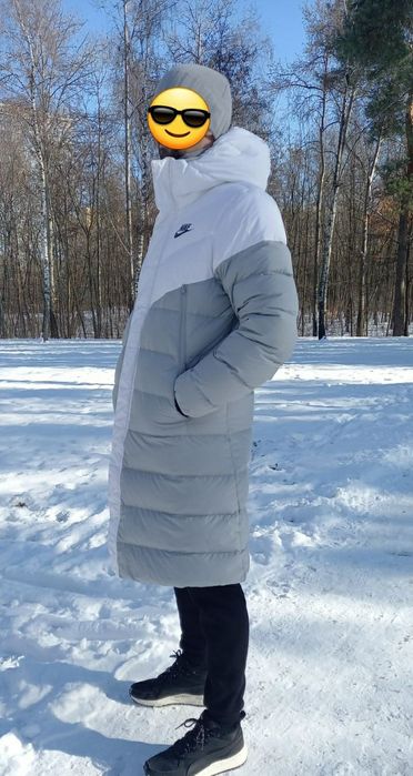 Nike довгий пуховик
