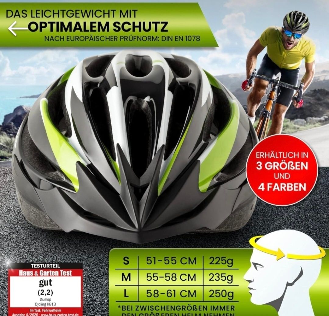 Kask rowerowy Dunlop HB13 r. L
-11%
89,00 zł