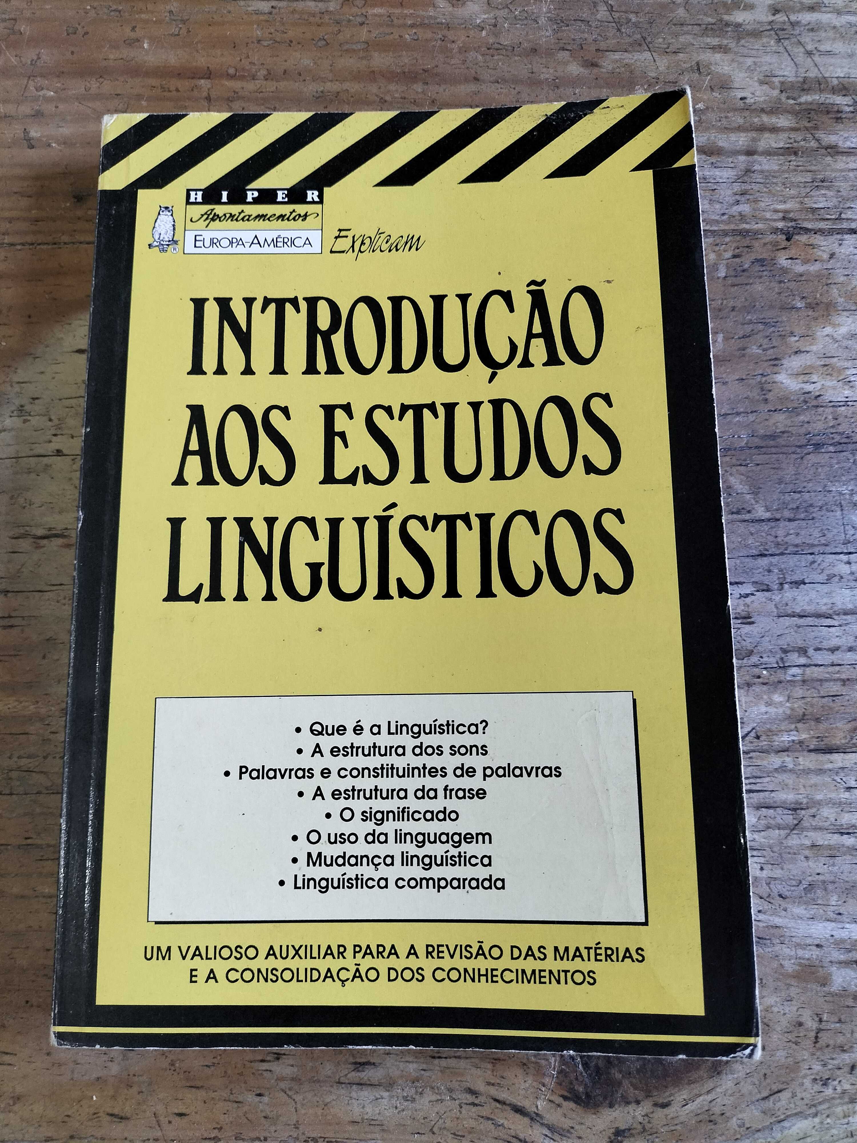 Livro Introdução aos Estudos Linguísticos