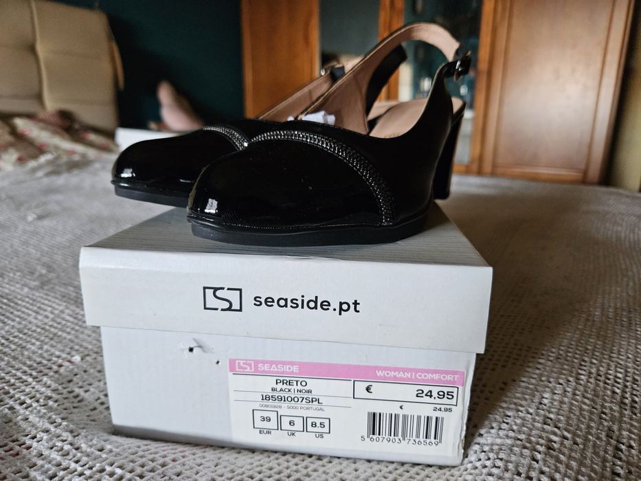 Sapato Formal/Cerimónia Seaside, Usados 1x