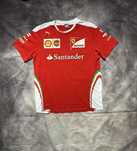 Koszulka sportowa t-shirt z nadrukiem Puma F1 team racing