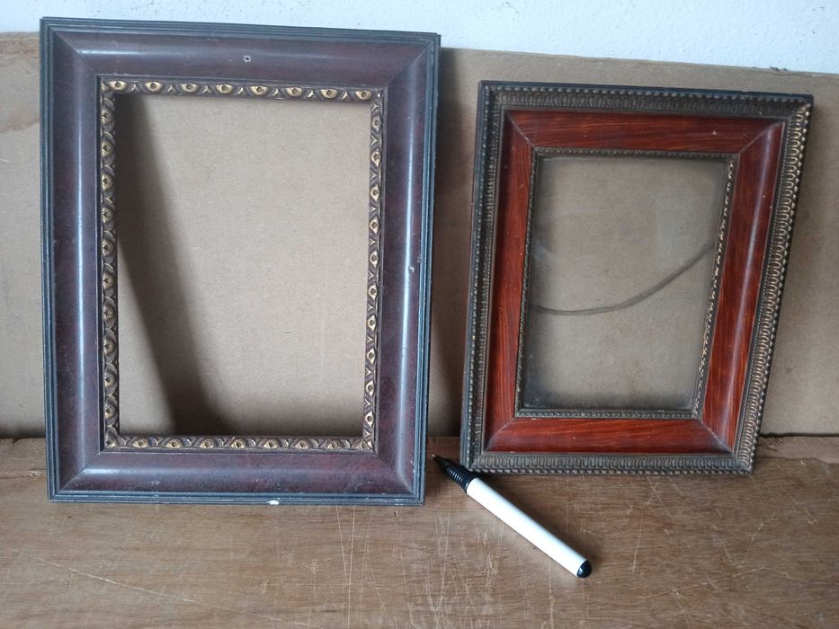 Molduras em madeira usadas - vários tamanhos