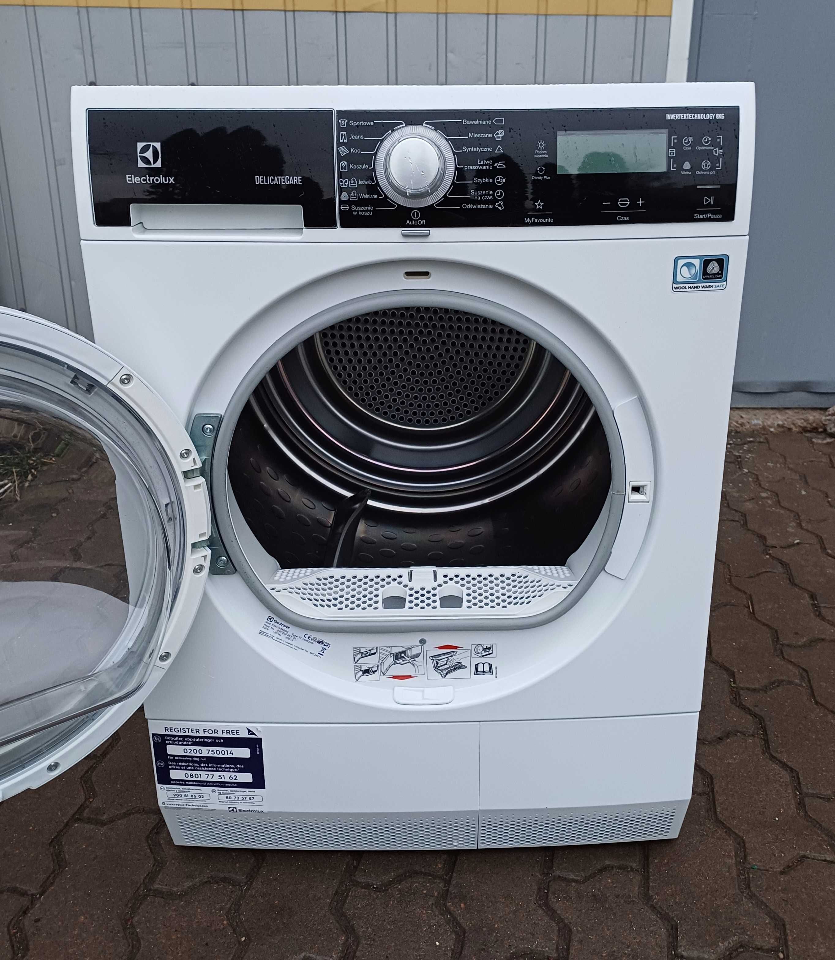 Сушильная машина Electrolux EDH13488GC 8кг корзина для шерсти и обуви