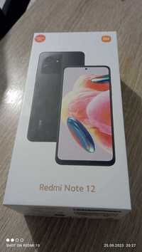 Redmi Note 12 8GB Ram 256 gb Onyx Gray Fabrycznie nowy, plomby