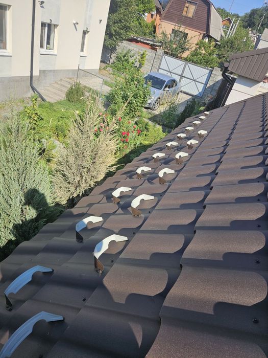 Крыша ремонт проф лист шифер рубероид  и ТД осбб ангары балкон навес