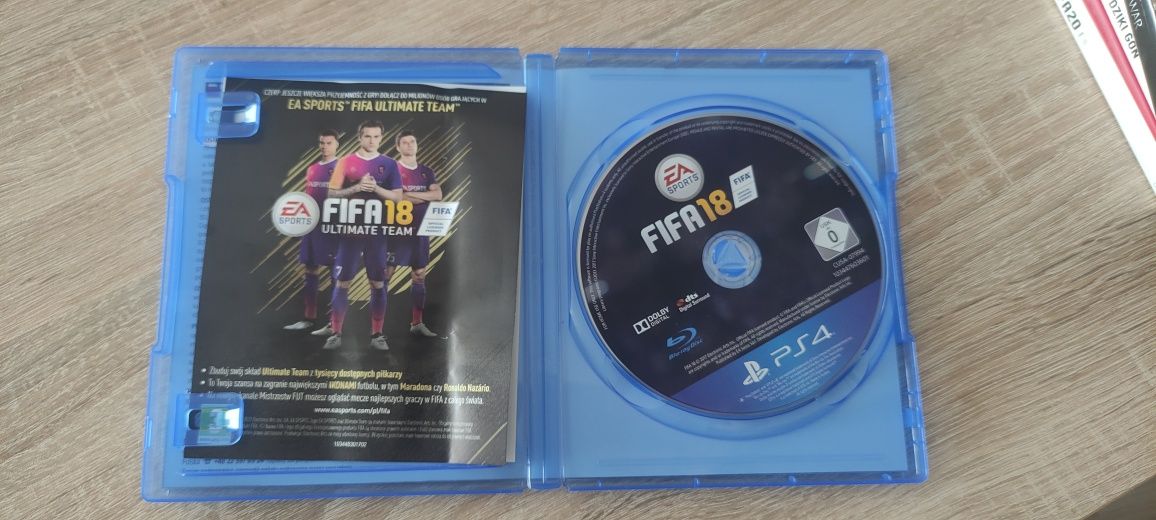 Gra Fifa 18 na PS4