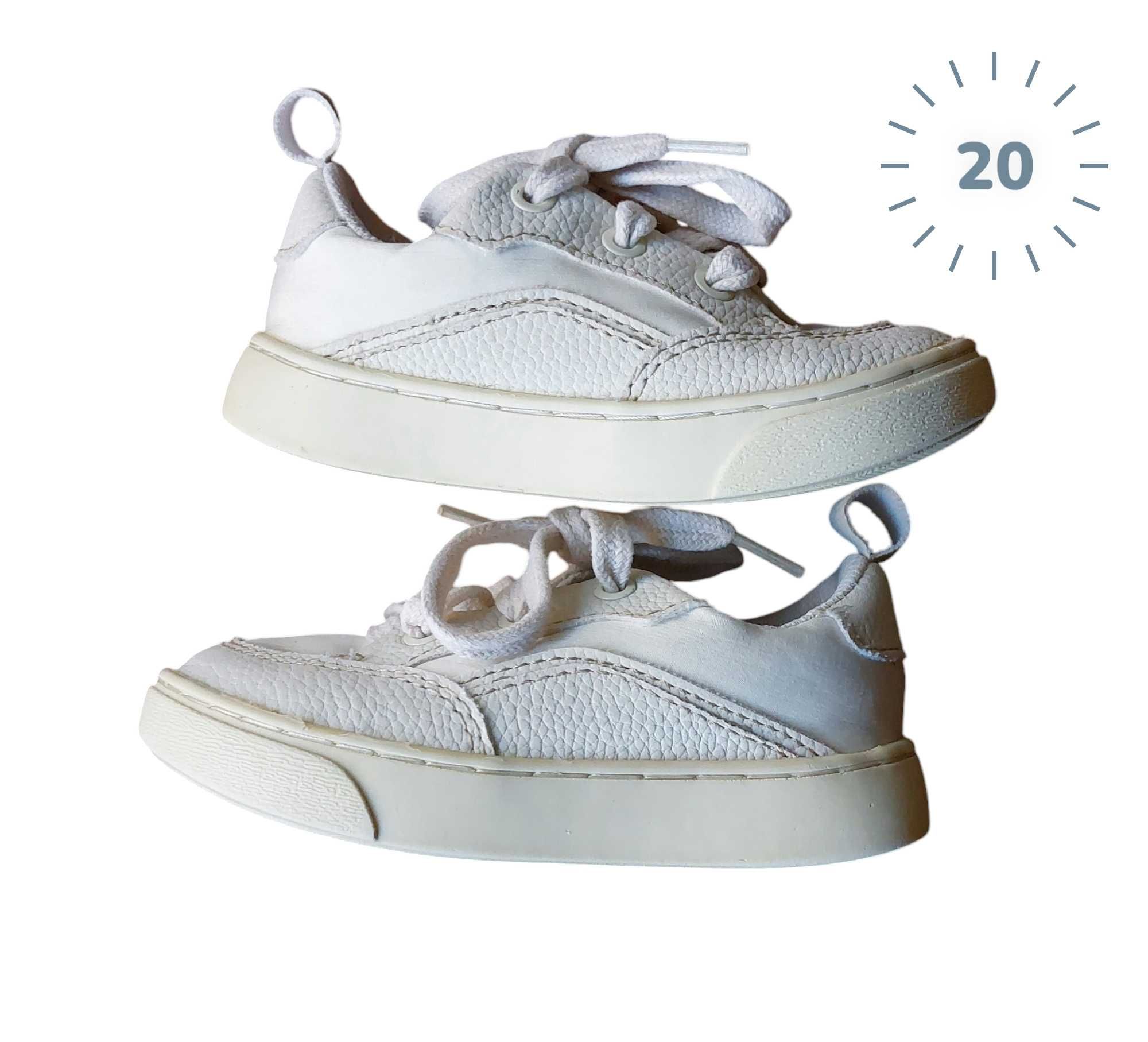 Sapatilhas Brancas Zara 20