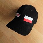 czapka z daszkiem kadrowa Lotos Polska,  prawie nowa,  stan idealny