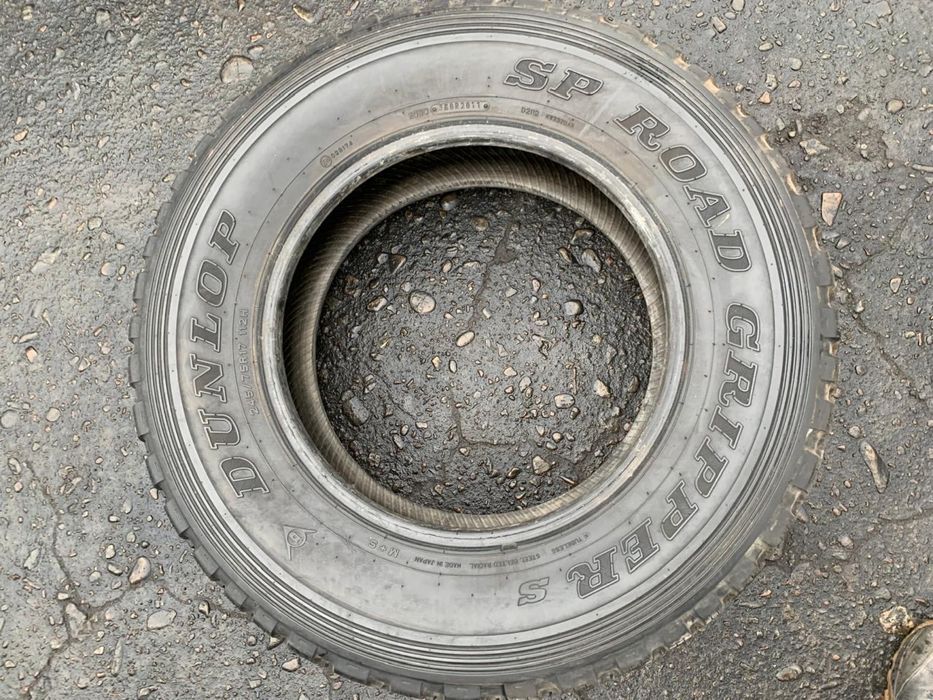 Шини 245/75 R17 Dunlop, 2021р , 8,6/9мм