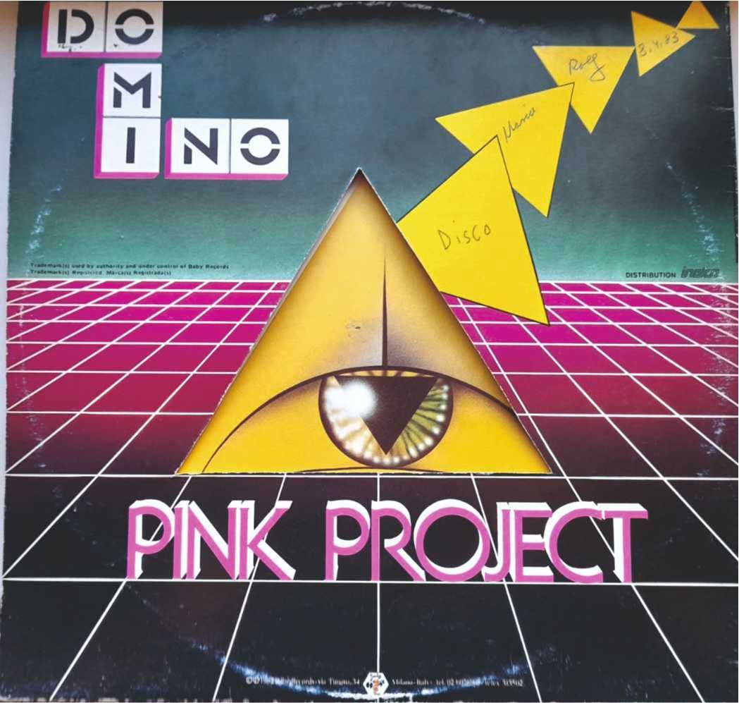 Pink Project - Domino (italo-disco) 2 пластинки