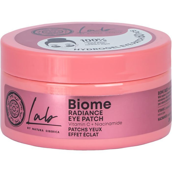 Natura Siberica Lab Biome rozświetlające płatki pod oczy 60szt