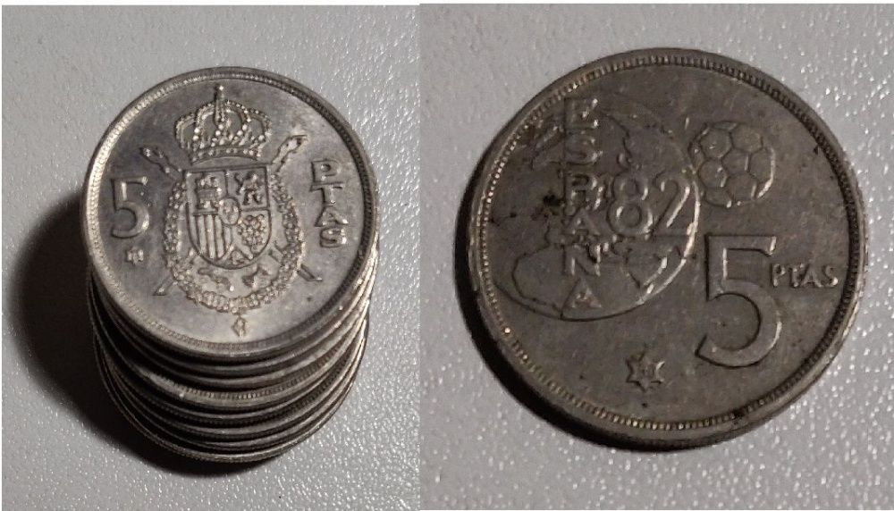 Moedas Espanha Coleção (lote)