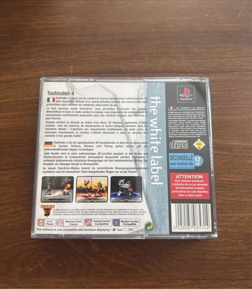 Toahinden 4 PlayStation 1 PSX PS1