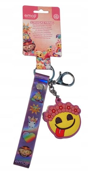 Brelok z paskiem emoji