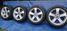 Felgi Koła Aluminiowe MERCEDES S-KLASA 255/45/R18 8mm 5x112 W211
