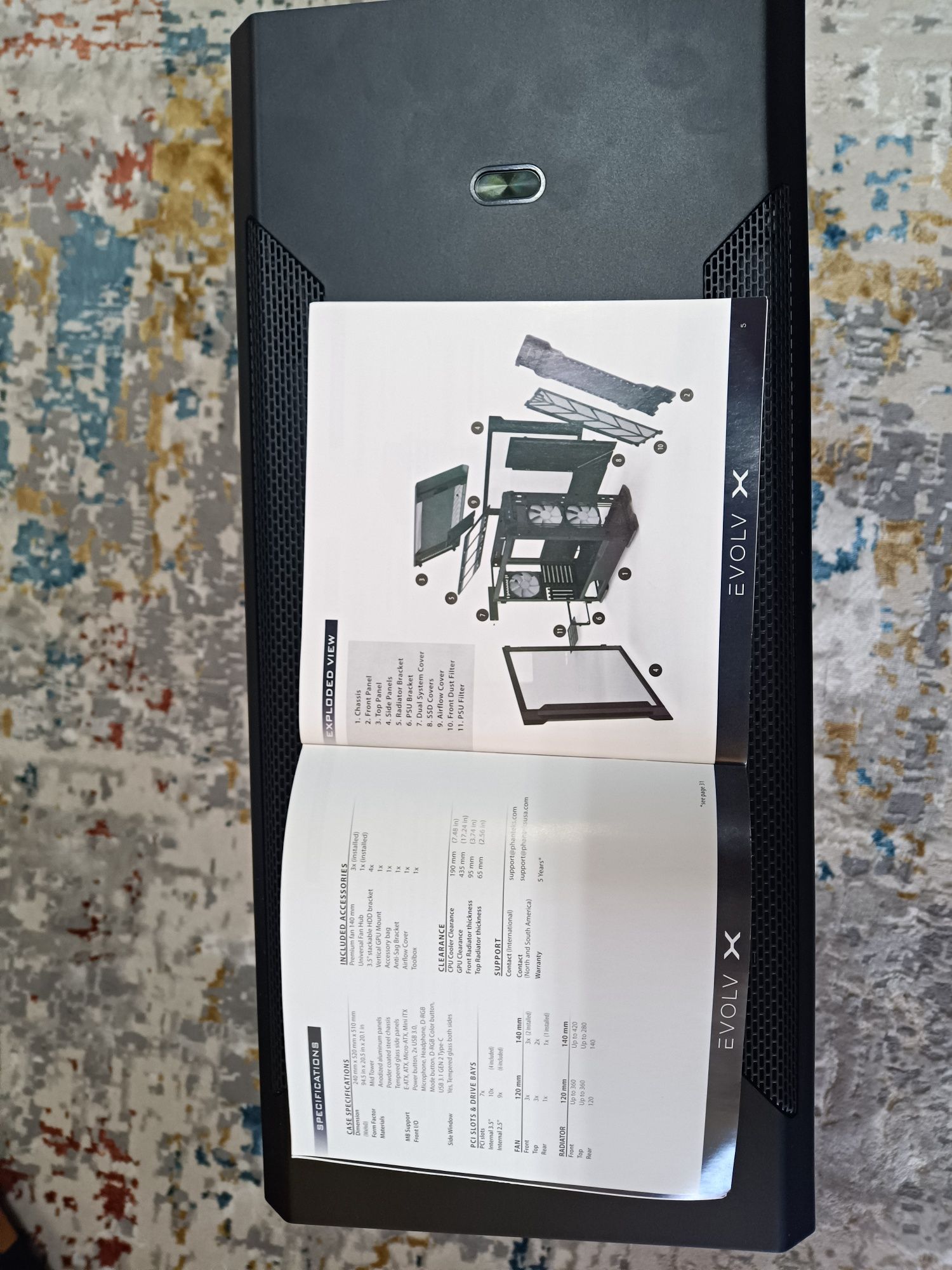 Продам корпус Phanteks Enthoo Evolve X.