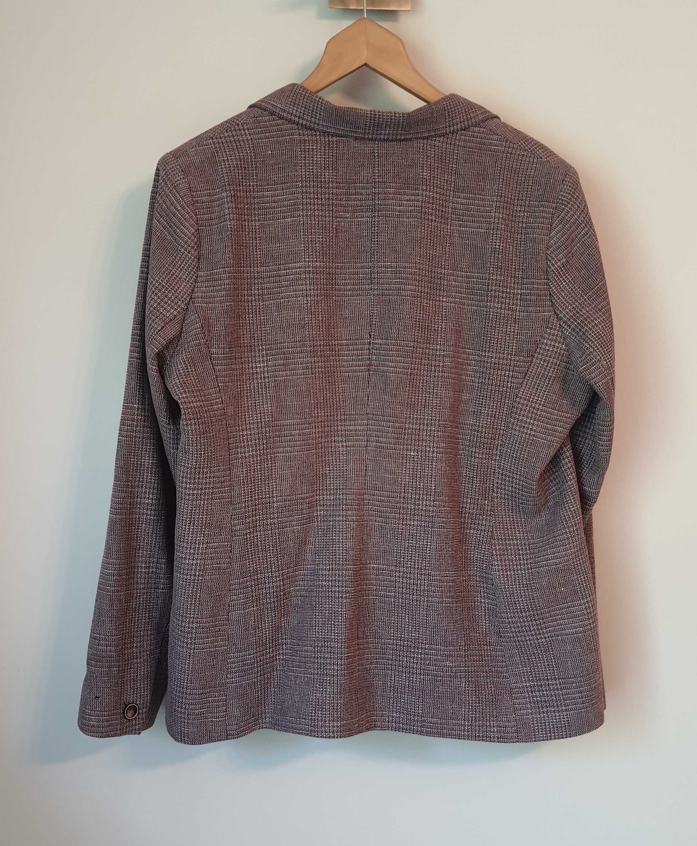 elegancka damska marynarka żakiet kwiaty Next 42/XL