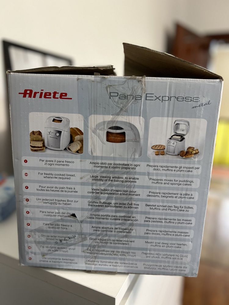 Хлібопіч Ariete pane express metal
