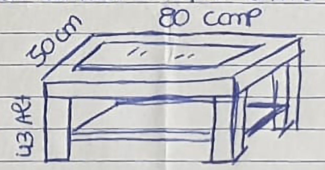 MESA de centro sala
