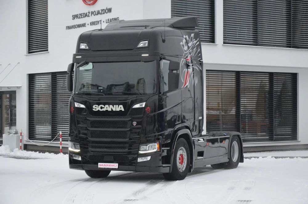 Scania R 450 / 2021r / FULL AIR / KLIMA P. / FULL LED / ACC / KAMERA / SKÓRY / NAVI / 0099