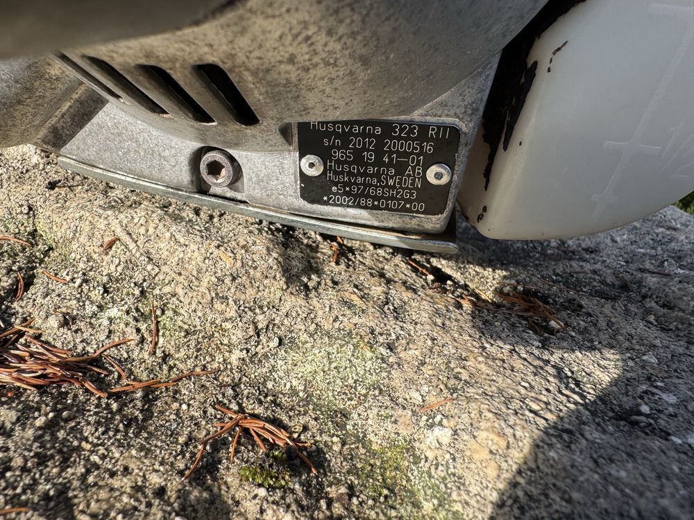 Kosa podkaszarka spalinowa Husqvarna 323R 323 R II 1,2KM 100% sprawna!