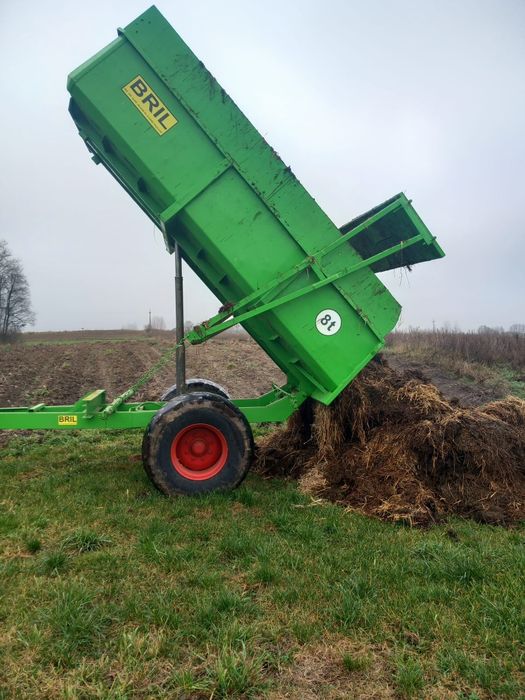 Przyczepa skorupowa 8t