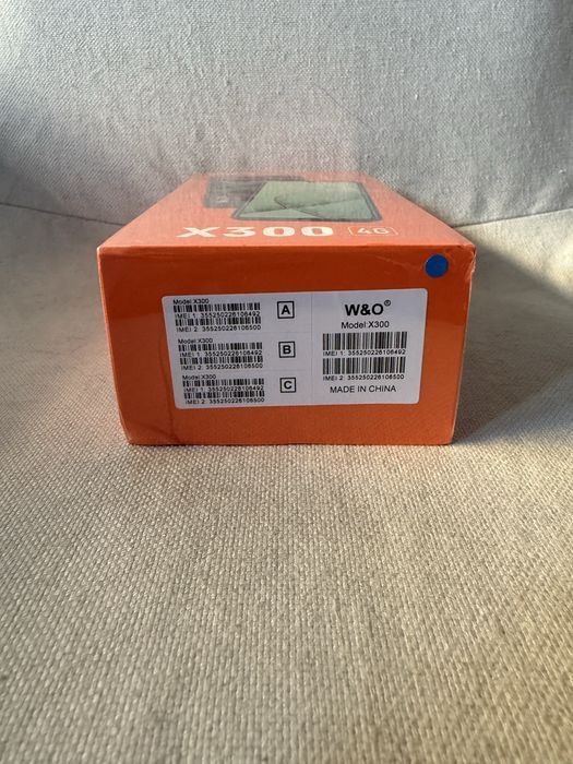 Telemóvel W&O X300, novo e selado na caixa original.