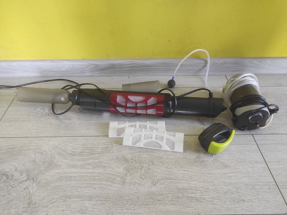 Akwarium 200l z led oraz szafką plus dodatki