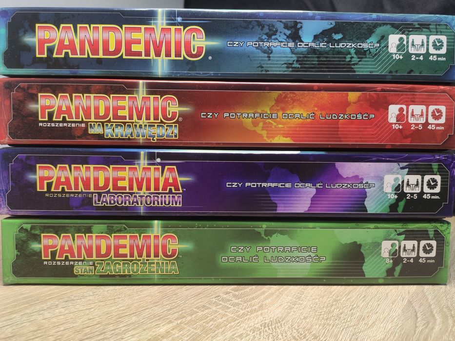 Pandemic / Pandemia ze wszystkimi dodatkami