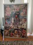 Vintage Poster Michael Jordan Wilkins Larry Bird Magic Johnson NBA