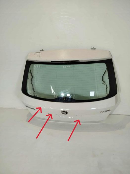 Klapa Bagażnika Tylna Skoda Fabia Iii 14-18 Hb