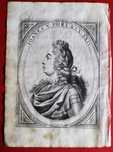 Rei D. João V gravura de Bernard Pricart de 1725