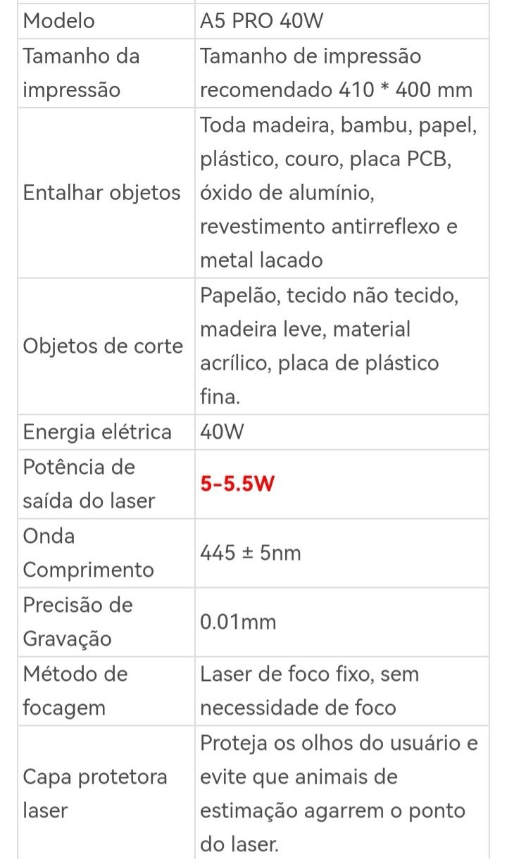 Vendo Máquina de gravação a laser