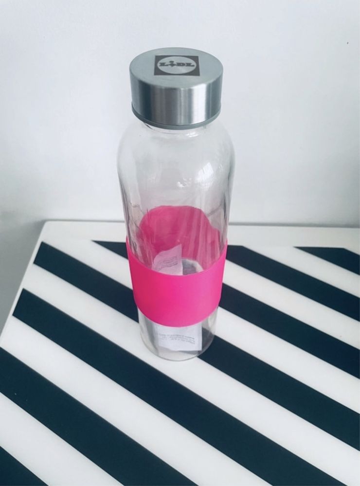 NOWA Butelka szklana GLASSI 520 ml - Bidon LIDL