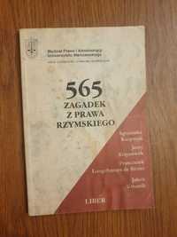 565 zagadek z prawa rzymskiego, A. Kacprzak, J. Krzynówek i inni.