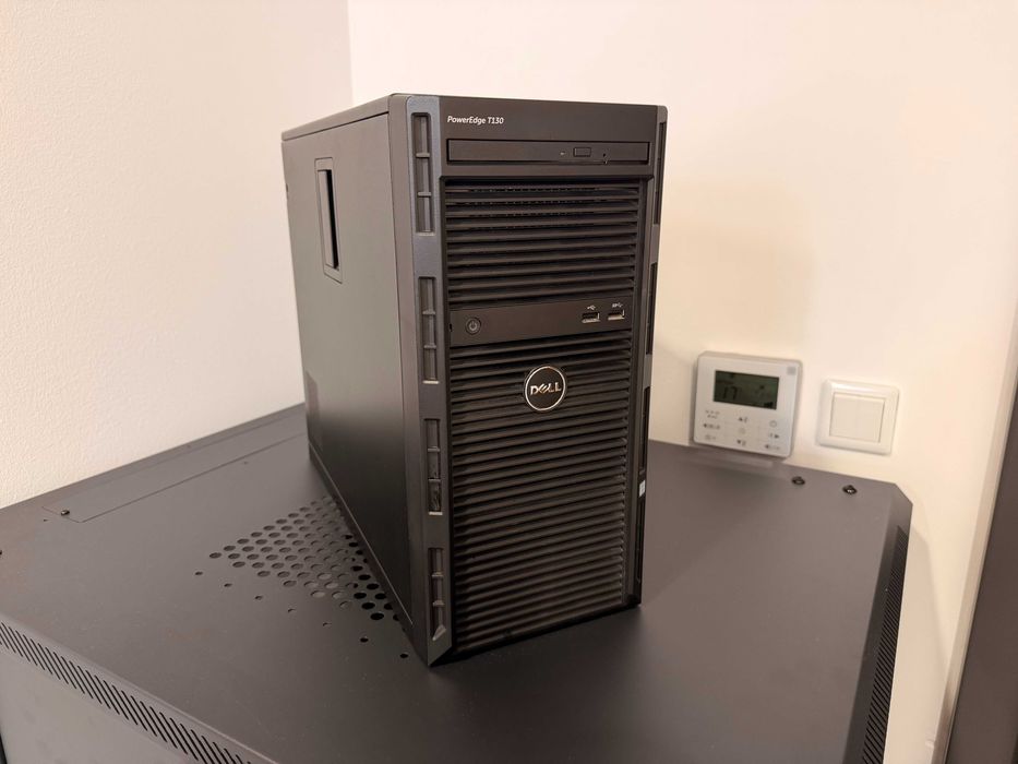 Serwer Dell PowerEdge T130 — Xeon E3-1220 v6, 48 GB ECC